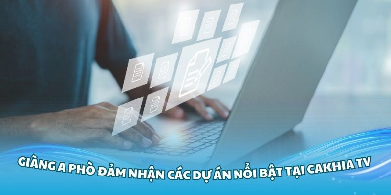 A Phò góp mặt vào chương trình bình luận trực tiếp và sau trận đấu tại CaKhiaTV